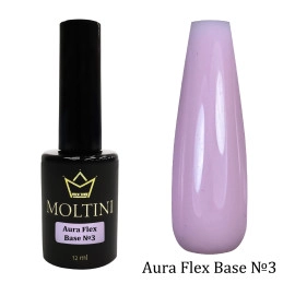 MOLTINI База бескислотная Aura Flex  № 3. 12 мл.